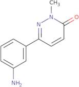 6-(3-Aminophenyl)-2-methylpyridazin-3-one