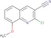 2-Chloro-8-methoxyquinoline-3-carbonitrile