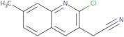 2-(2-Chloro-7-methylquinolin-3-yl)acetonitrile