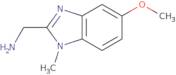 (5-Methoxy-1-methyl-1H-1,3-benzodiazol-2-yl)methanamine