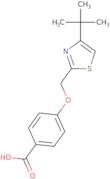 4-[(4-tert-Butyl-1,3-thiazol-2-yl)methoxy]benzoic acid