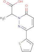 2-[6-Oxo-3-(thiophen-2-yl)-1,6-dihydropyridazin-1-yl]propanoic acid