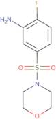 2-Fluoro-5-(morpholine-4-sulfonyl)aniline