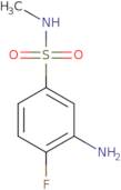 3-Amino-4-fluoro-N-methylbenzene-1-sulfonamide