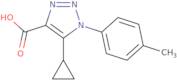 5-Cyclopropyl-1-(4-methylphenyl)-1H-1,2,3-triazole-4-carboxylic acid