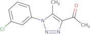 1-[1-(3-Chlorophenyl)-5-methyl-1H-1,2,3-triazol-4-yl]ethan-1-one