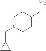 1-[1-(Cyclopropylmethyl)-4-piperidinyl]methanamine