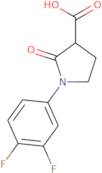 1-(3,4-Difluorophenyl)-2-oxopyrrolidine-3-carboxylic acid