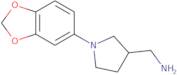 [1-(1,3-Benzodioxol-5-yl)-3-pyrrolidinyl]methanamine