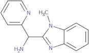 (1-Methyl-1H-benzo[d]imidazol-2-yl)(pyridin-2-yl)methanamine