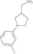 [1-(3-Fluorophenyl)pyrrolidin-3-yl]methanamine