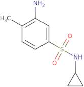 3-Amino-N-cyclopropyl-4-methylbenzenesulfonamide