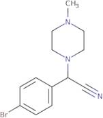 2-(4-Bromophenyl)-2-(4-methylpiperazin-1-yl)acetonitrile