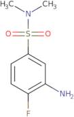 3-Amino-4-fluoro-N,N-dimethylbenzene-1-sulfonamide