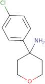 4-(4-Chlorophenyl)oxan-4-amine