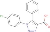 1-(4-Chlorophenyl)-5-phenyl-1H-1,2,3-triazole-4-carboxylic acid