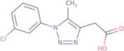 2-[1-(3-Chlorophenyl)-5-methyl-1H-1,2,3-triazol-4-yl]acetic acid