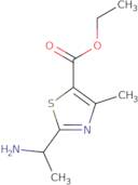 Ethyl 2-(1-aminoethyl)-4-methyl-1,3-thiazole-5-carboxylate