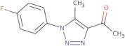 1-[1-(4-Fluorophenyl)-5-methyl-1H-1,2,3-triazol-4-yl]ethan-1-one