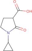 1-Cyclopropyl-2-oxopyrrolidine-3-carboxylic acid