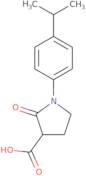 2-Oxo-1-[4-(propan-2-yl)phenyl]pyrrolidine-3-carboxylic acid