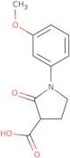 1-(3-Methoxyphenyl)-2-oxopyrrolidine-3-carboxylic acid