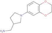 [1-(2,3-Dihydro-1,4-benzodioxin-6-yl)-3-pyrrolidinyl]methanamine