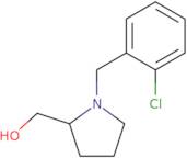 {1-[(2-Chlorophenyl)methyl]pyrrolidin-2-yl}methanol