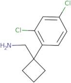 [1-(2,4-Dichlorophenyl)cyclobutyl]methanamine