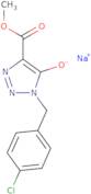 Sodium 1-(4-chlorobenzyl)-4-(methoxycarbonyl)-1H-1,2,3-triazol-5-olate