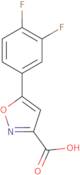5-(3,4-Difluorophenyl)-1,2-oxazole-3-carboxylic acid