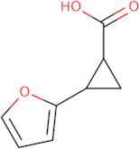 2-(Furan-2-yl)cyclopropane-1-carboxylic acid