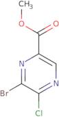 Methyl 6-bromo-5-chloropyrazine-2-carboxylate