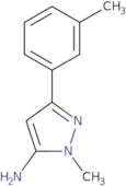 1-methyl-3-(m-tolyl)-1H-pyrazol-5-amine