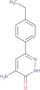 4-Amino-6-(4-ethylphenyl)pyridazin-3(2H)-one