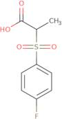 2-(4-Fluorobenzenesulfonyl)propanoic acid