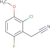 2-Chloro-6-fluoro-3-methoxyphenylacetonitrile