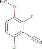6-Chloro-2-fluoro-3-methoxybenzonitrile