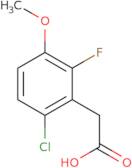 6-Chloro-2-fluoro-3-methoxyphenylacetic acid