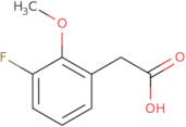 2-(3-Fluoro-2-methoxyphenyl)acetic acid