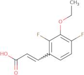 3-Ethoxy-2,4-difluorocinnamic acid
