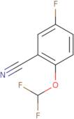 2-(Difluoromethoxy)-5-fluorobenzonitrile