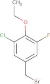 3-Chloro-4-ethoxy-5-fluorobenzyl bromide