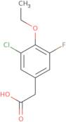 3-Chloro-4-ethoxy-5-fluorophenylacetic acid