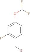 1-(Bromomethyl)-4-(difluoromethoxy)-2-fluorobenzene