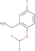 2-(Difluoromethoxy)-5-fluorobenzylamine