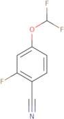 4-(Difluoromethoxy)-2-fluorobenzonitrile