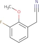 2-(3-Fluoro-2-methoxyphenyl)acetonitrile