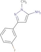 5-Amino-3-(3-fluorophenyl)-1-methylpyrazole