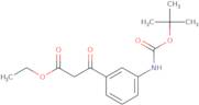 3-(3-tert-Butoxycarbonylamino-phenyl)-3-oxo-propionic acid ethyl ester